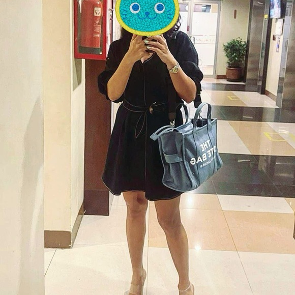 Marc Jacobs Blue Denim Canvas Tote Bag (Medium Size) - Picture 7 of 7